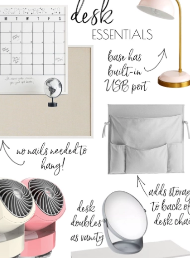 what to bring to dorm