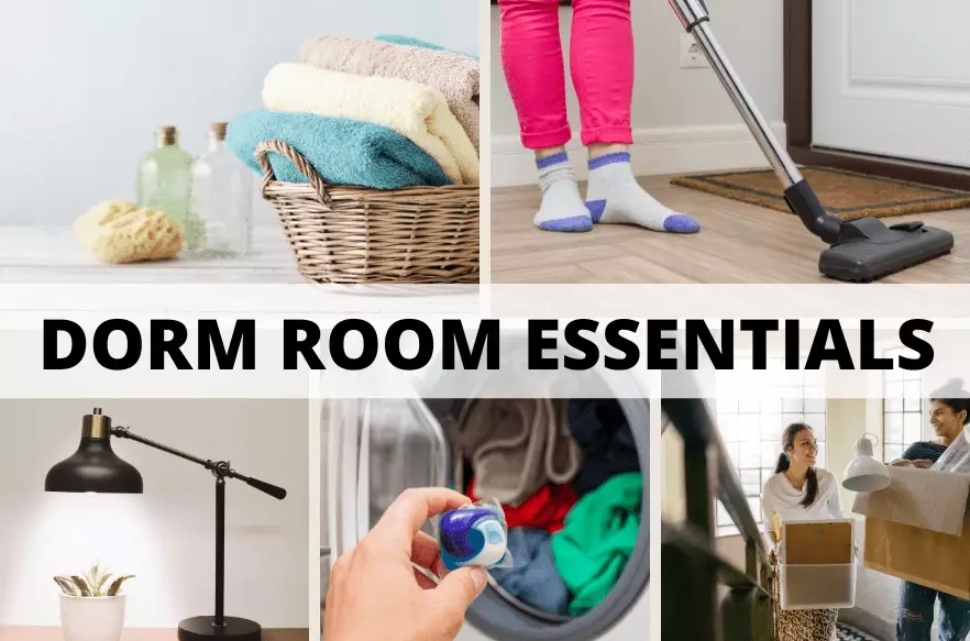dorm room essentials list