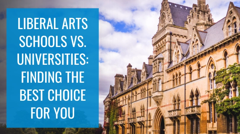 liberal arts college vs university liberal arts college vs university