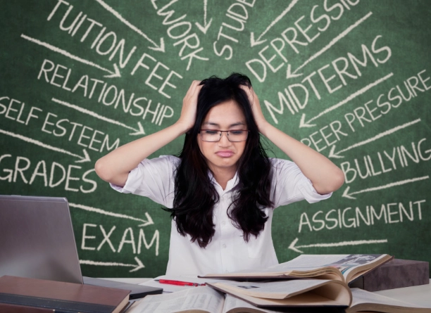 college stress management