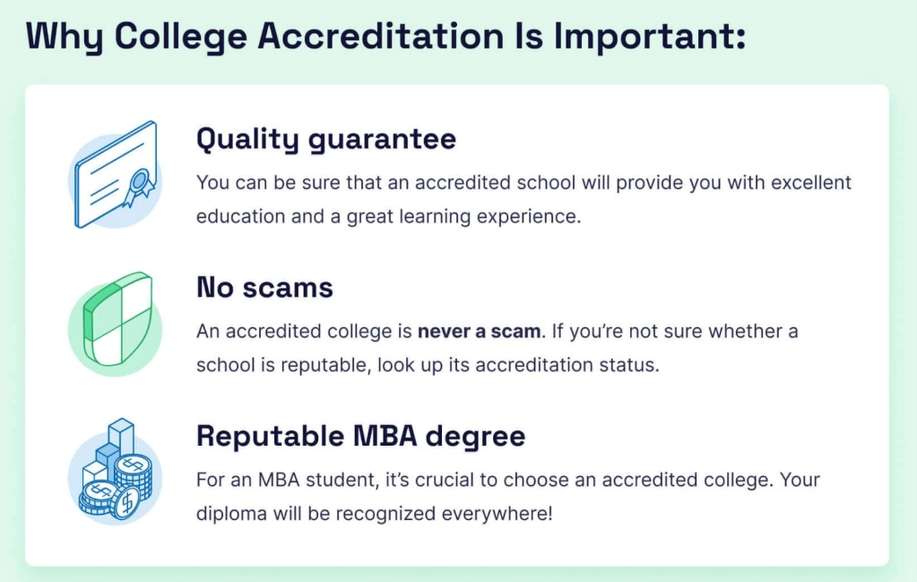 accreditation vs ranking