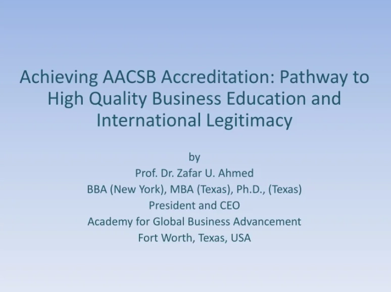 highest MBA accreditation highest MBA accreditation